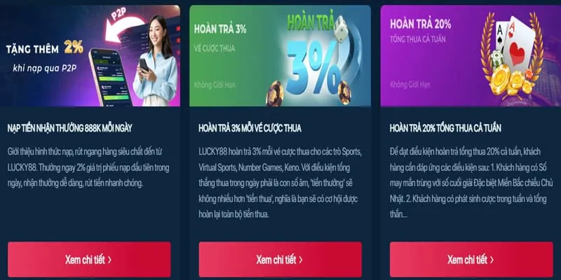 Hoàn trả hàng ngày không giới hạn tại 8s chính thức